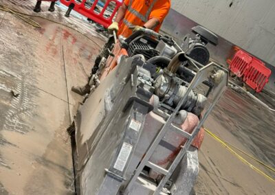 concrete grinding proj 10, Concrete Cutting