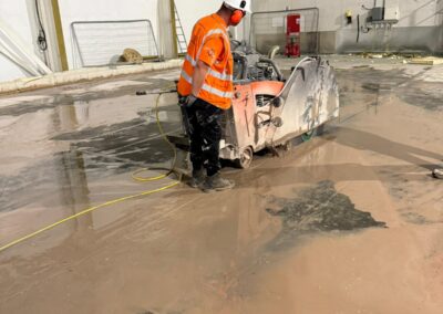 concrete grinding proj 2, Concrete Cutting